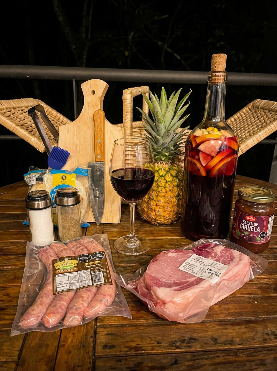 Plan asado en Onírico Refugio